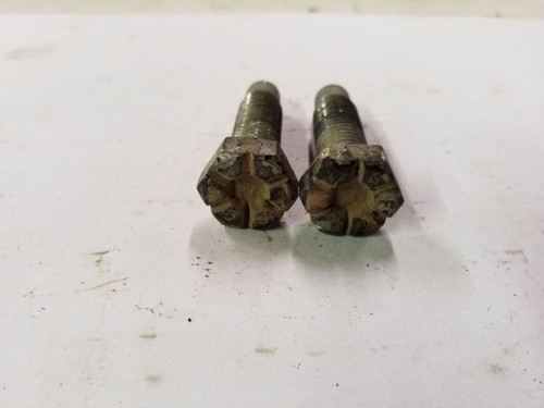 Rear axle shaft hub bolts - rear, to